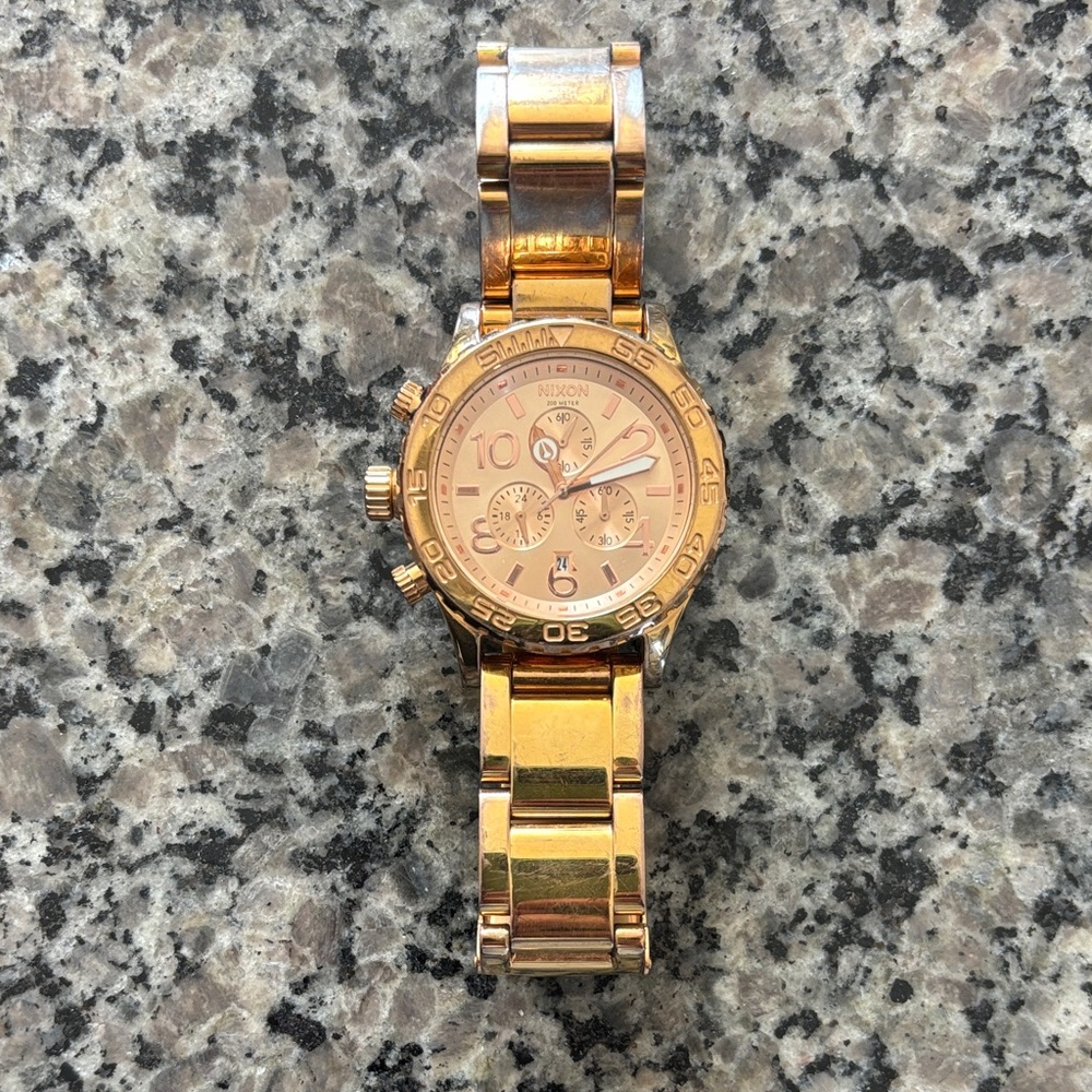 Nixon Gold Watch